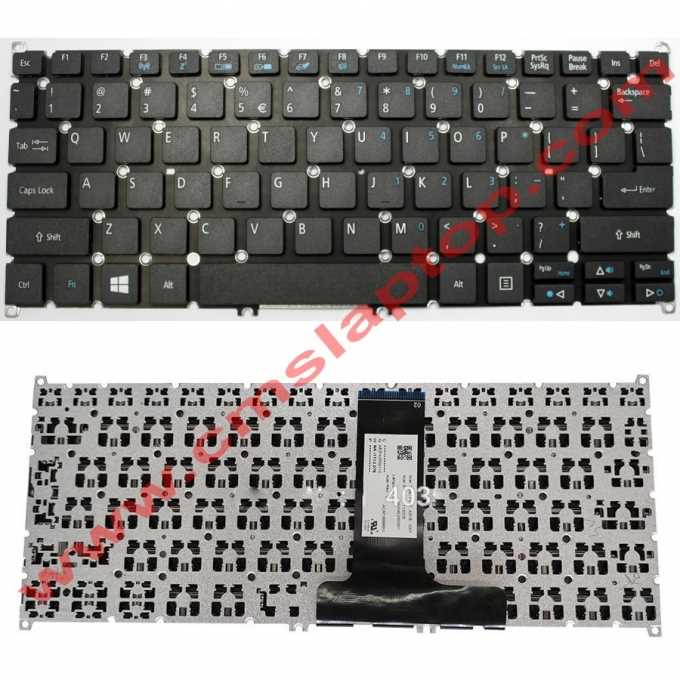 Keyboard Acer Spin 1 SP111-31 Tombol Delete